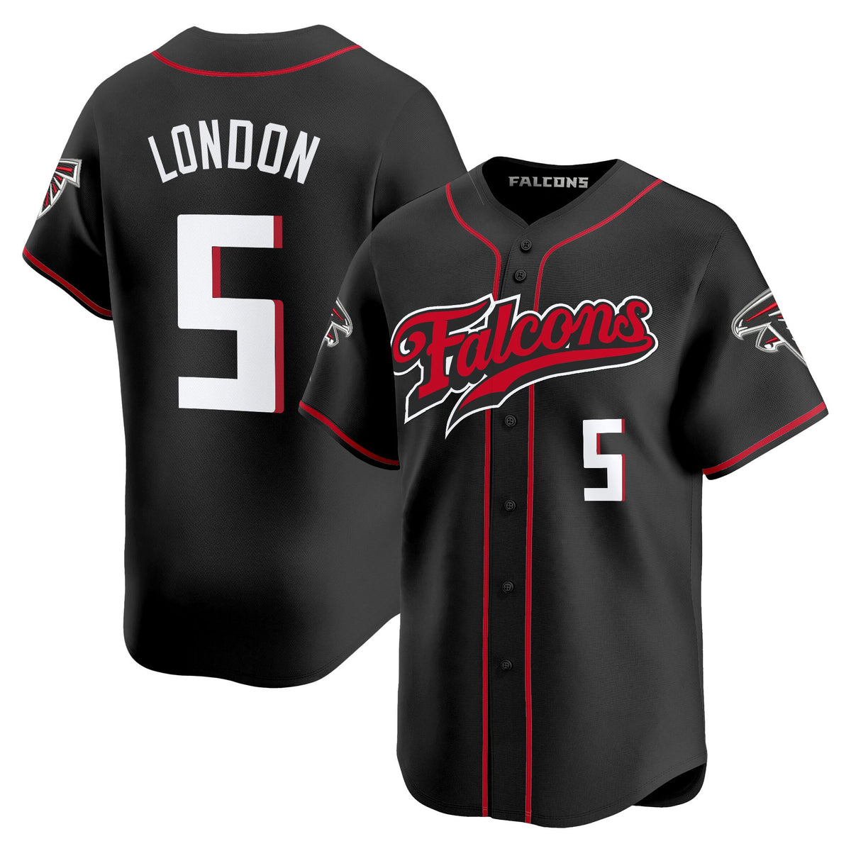 Men's Atlanta Falcons 2025 Vapor Limited Baseball Jersey - All Stitched