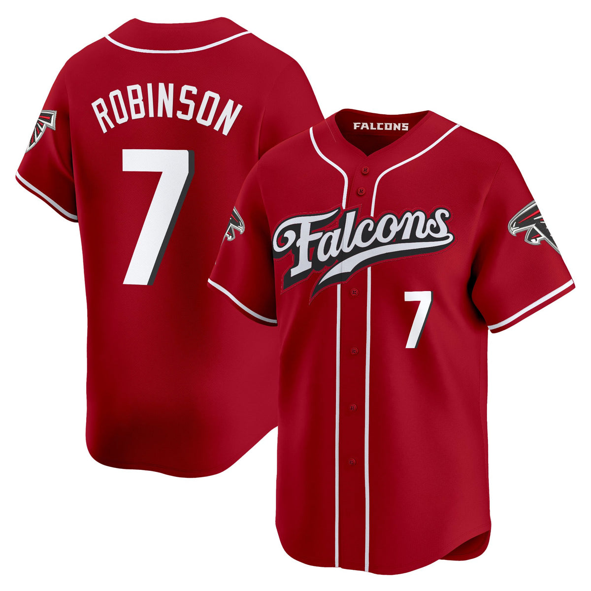 Men's Atlanta Falcons 2025 Vapor Limited Baseball Jersey - All Stitched