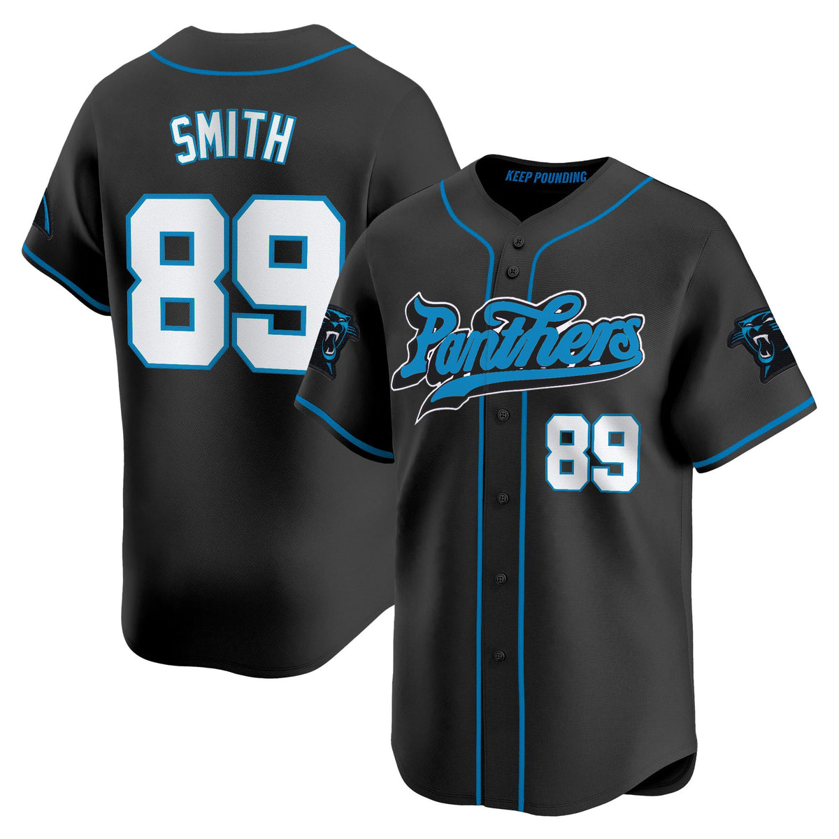 Men's Carolina Panthers 2025 Vapor Limited Baseball Jersey - All Stitched