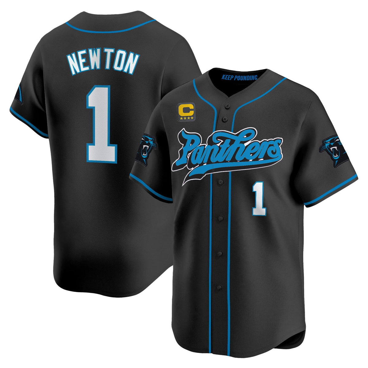 Men's Carolina Panthers 2025 Vapor Limited Baseball Jersey - All Stitched