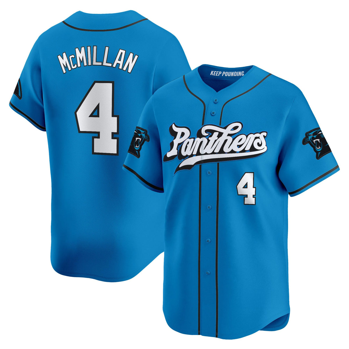 Men's Carolina Panthers 2025 Vapor Limited Baseball Jersey - All Stitched