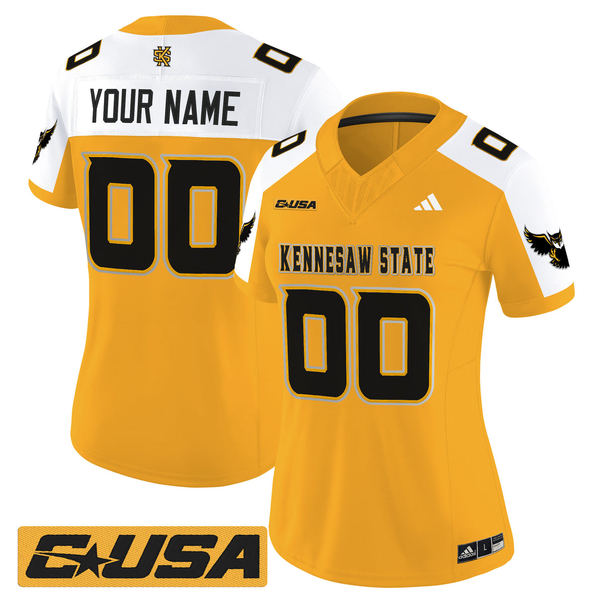 Kennesaw State Owls 2025 Vapor Limited Custom Jersey - All Stitched