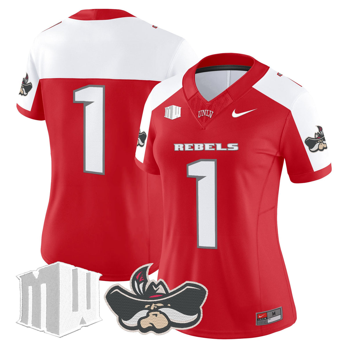Women's UNLV Rebels 2025 Vapor Limited Jersey - All Stitched