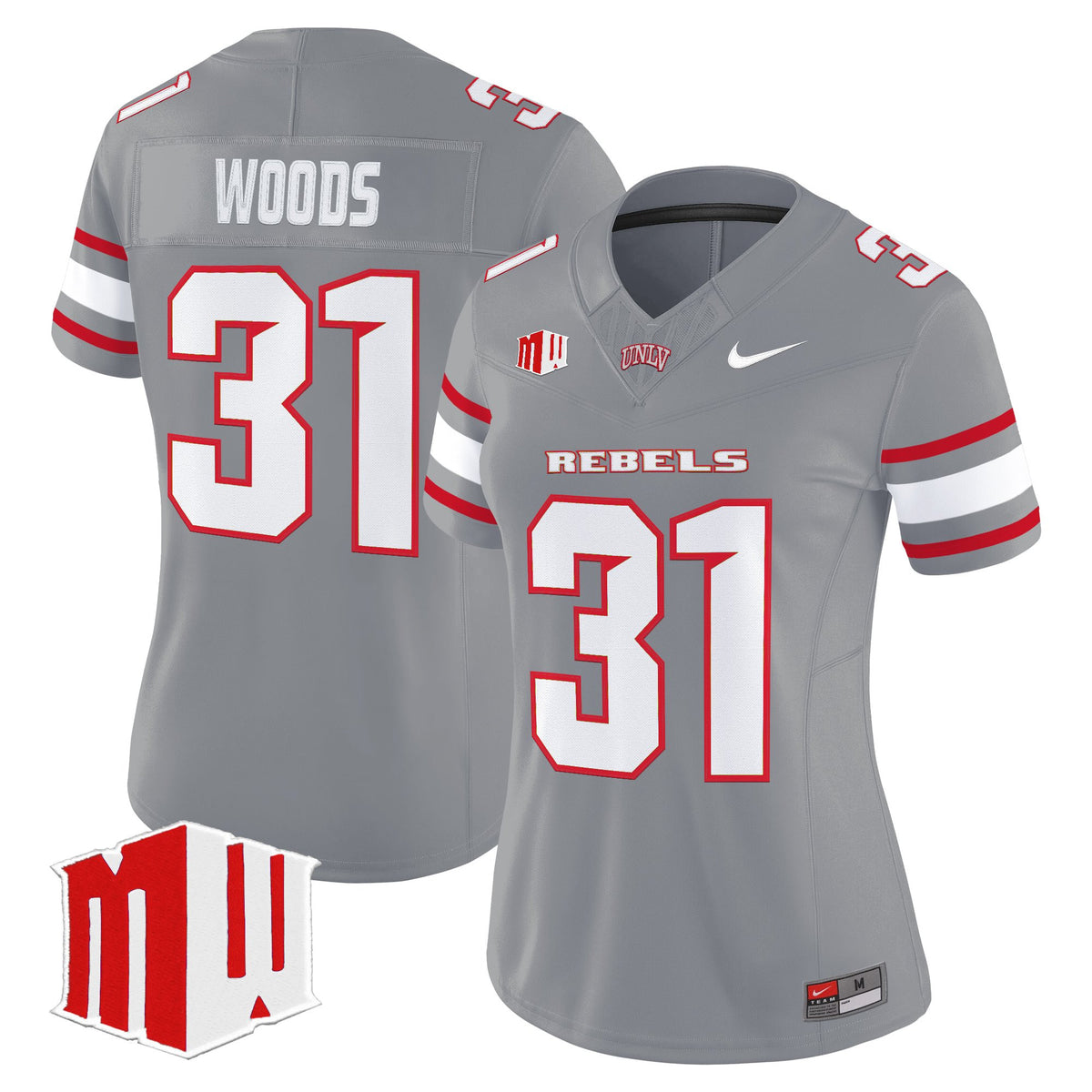 Women's UNLV Rebels 2025 Vapor Limited Jersey - All Stitched