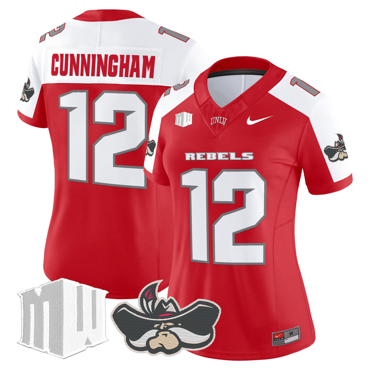 Women's UNLV Rebels 2025 Vapor Limited Jersey - All Stitched