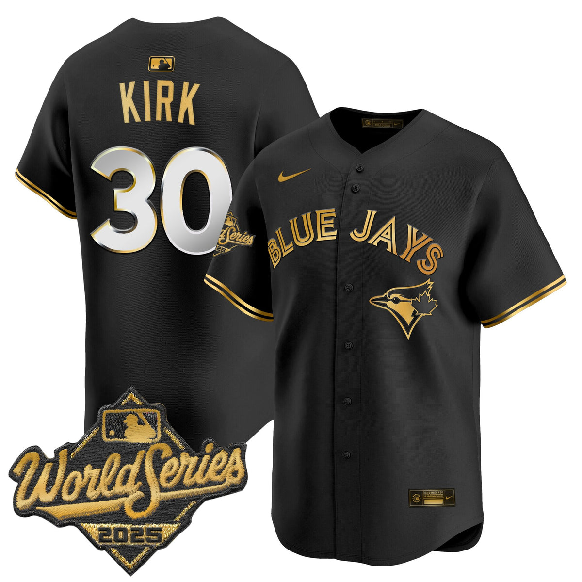 Men's Toronto Blue Jays 2025 World Series Vapor Premier Limited Jersey - All Stitched