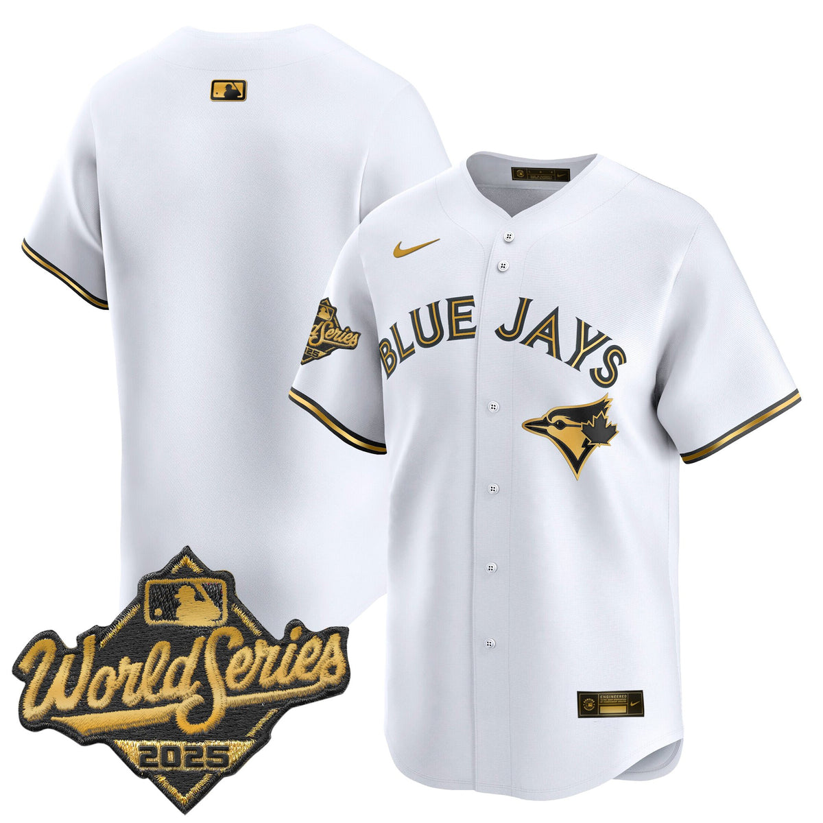 Men's Toronto Blue Jays 2025 World Series Vapor Premier Limited Jersey - All Stitched