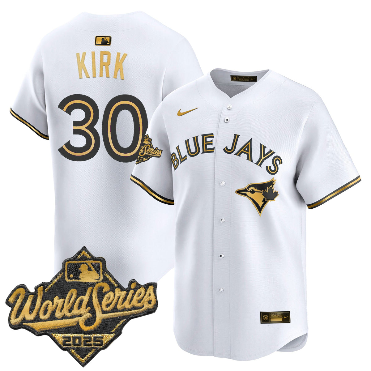 Men's Toronto Blue Jays 2025 World Series Vapor Premier Limited Jersey - All Stitched