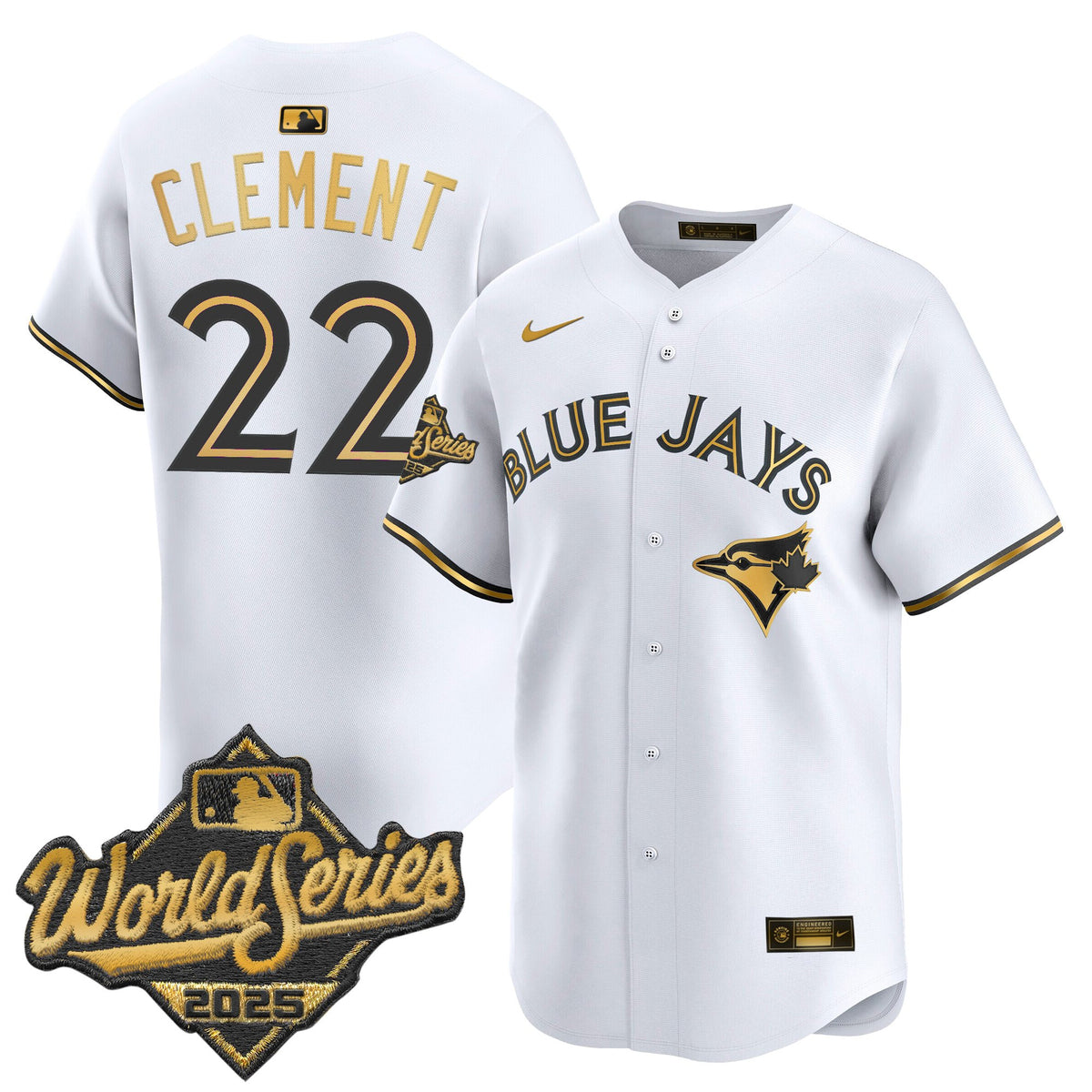 Men's Toronto Blue Jays 2025 World Series Vapor Premier Limited Jersey - All Stitched
