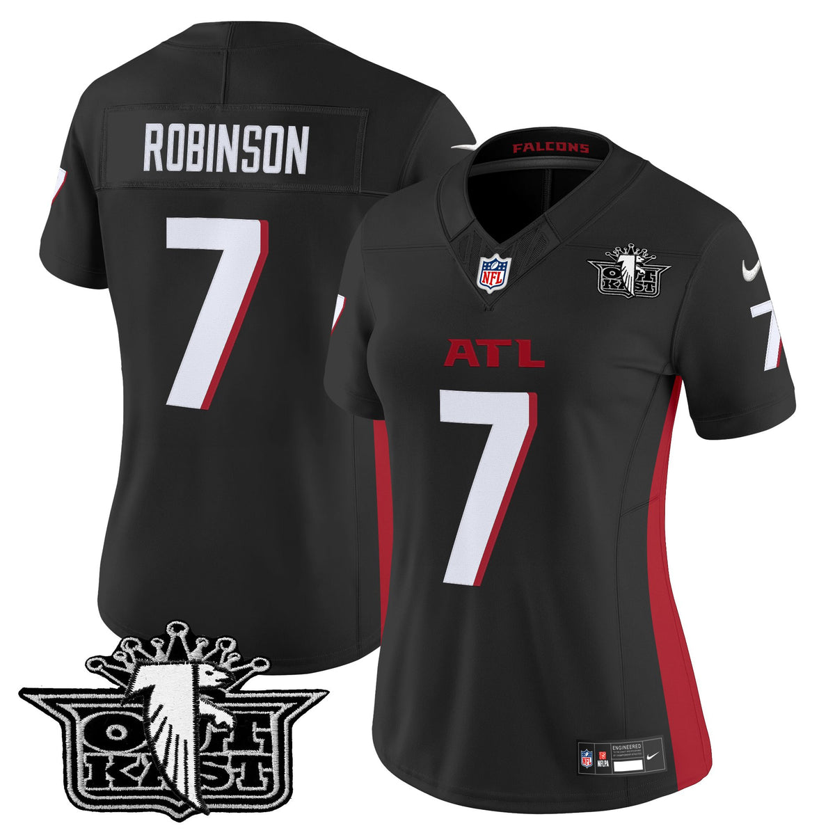 Women's Outkast x Atlanta Falcons 2025 Vapor Limited Jersey - All Stitched