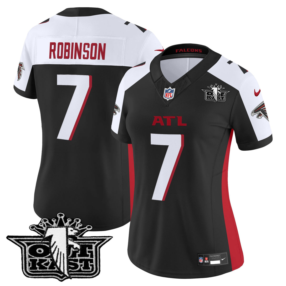 Women's Outkast x Atlanta Falcons 2025 Vapor Limited Jersey - All Stitched