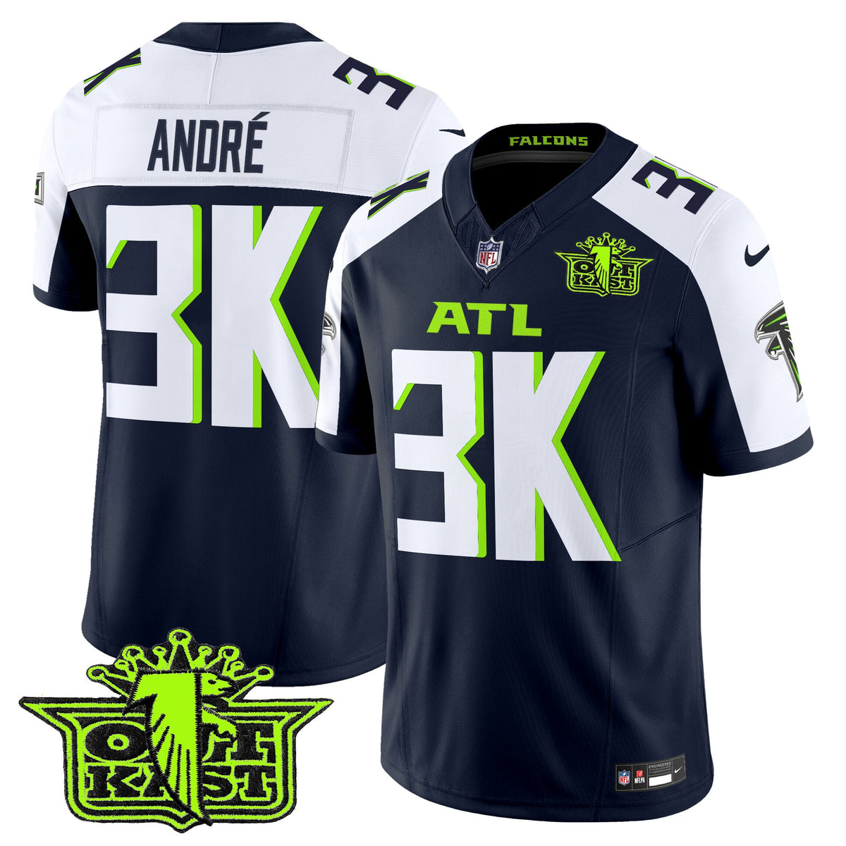 Men's Outkast x Atlanta Falcons 2025 Atliens Vapor Limited Jersey - All Stitched