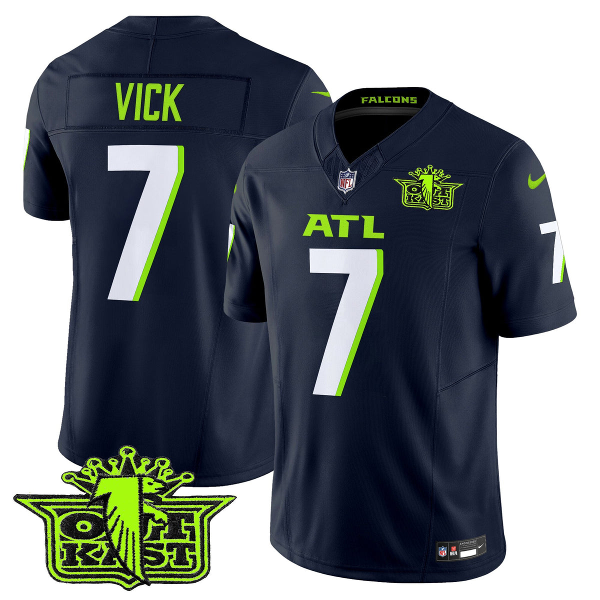 Men's Outkast x Atlanta Falcons 2025 Atliens Vapor Limited Jersey - All Stitched