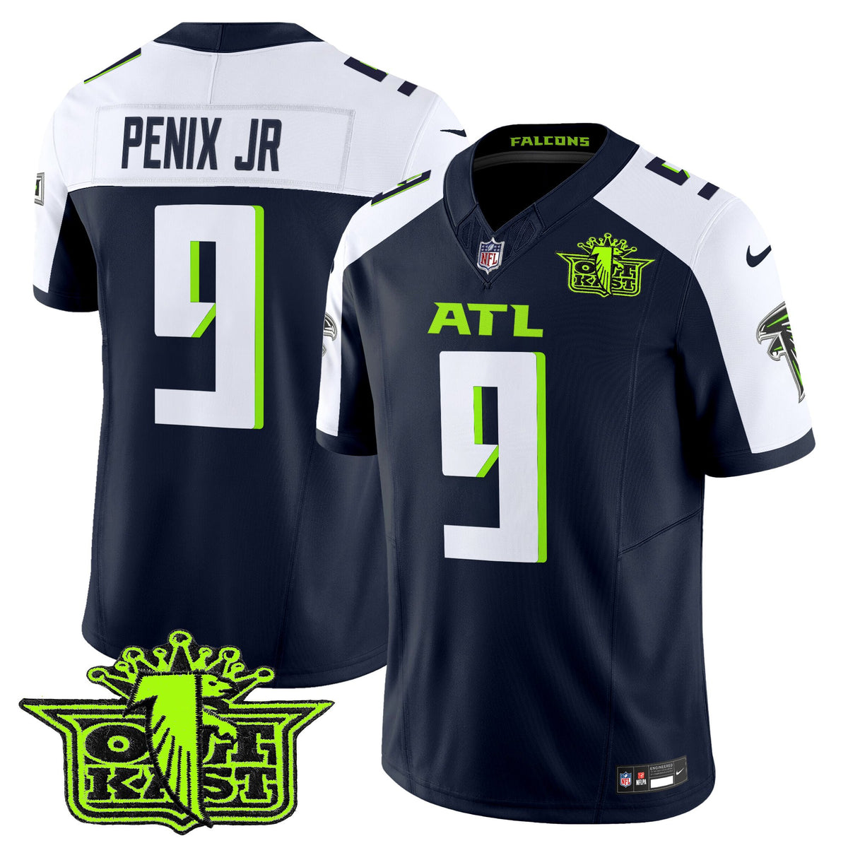 Men's Outkast x Atlanta Falcons 2025 Atliens Vapor Limited Jersey - All Stitched