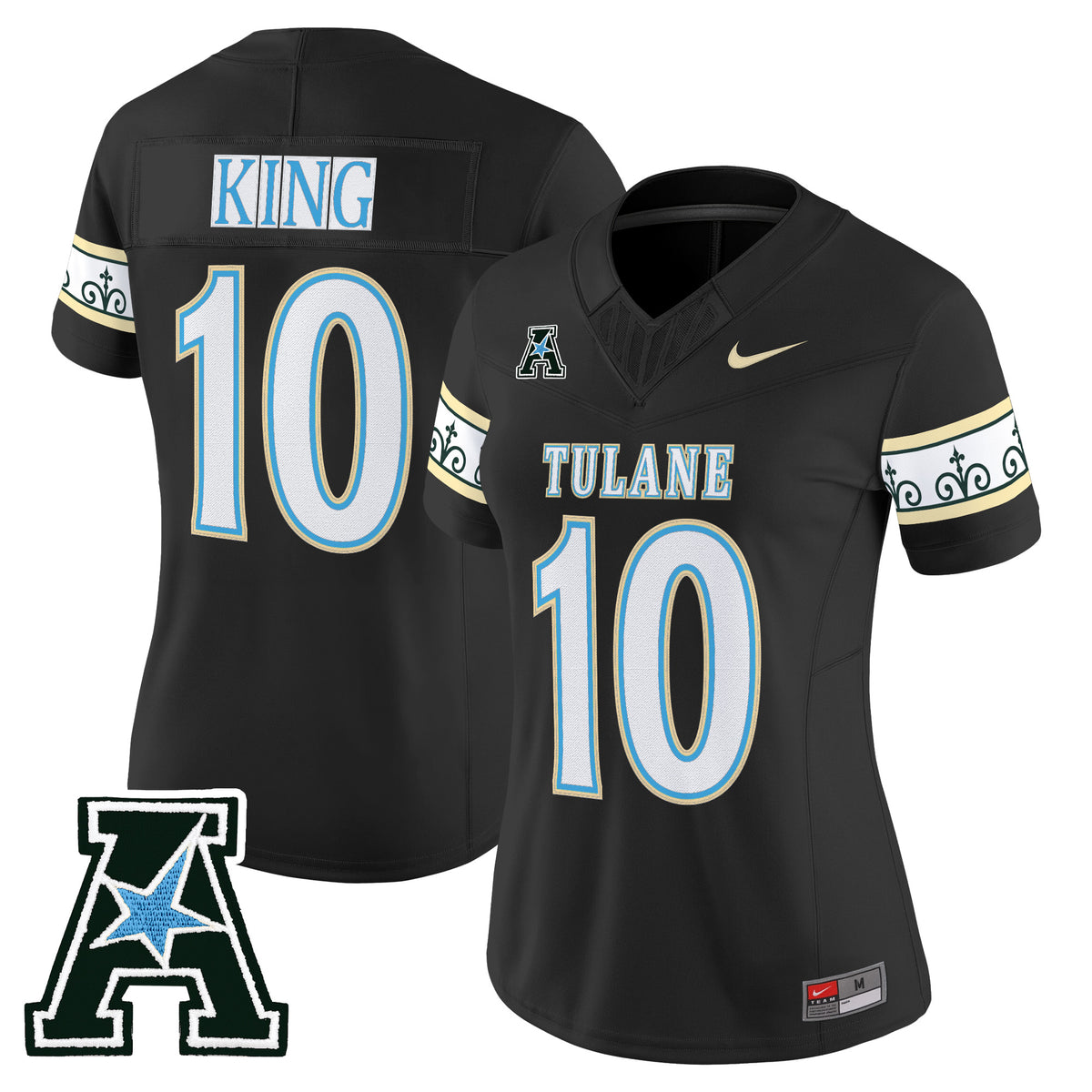 Women's Tulane Green Wave 2025 'City Edition' Vapor Limited Jersey - All Stitched