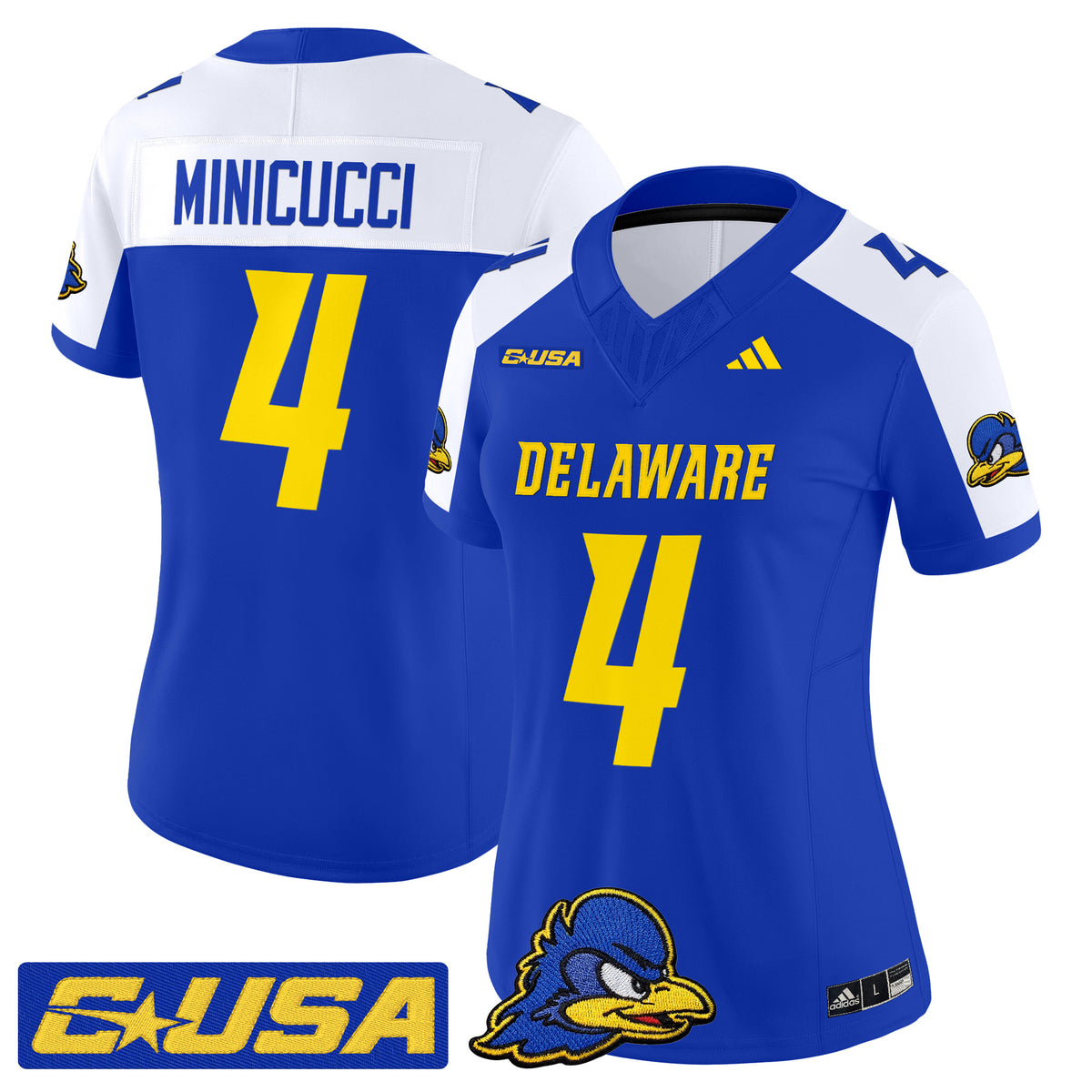 Women's Delaware Blue Hens 2025 Vapor Limited Jersey - All Stitched
