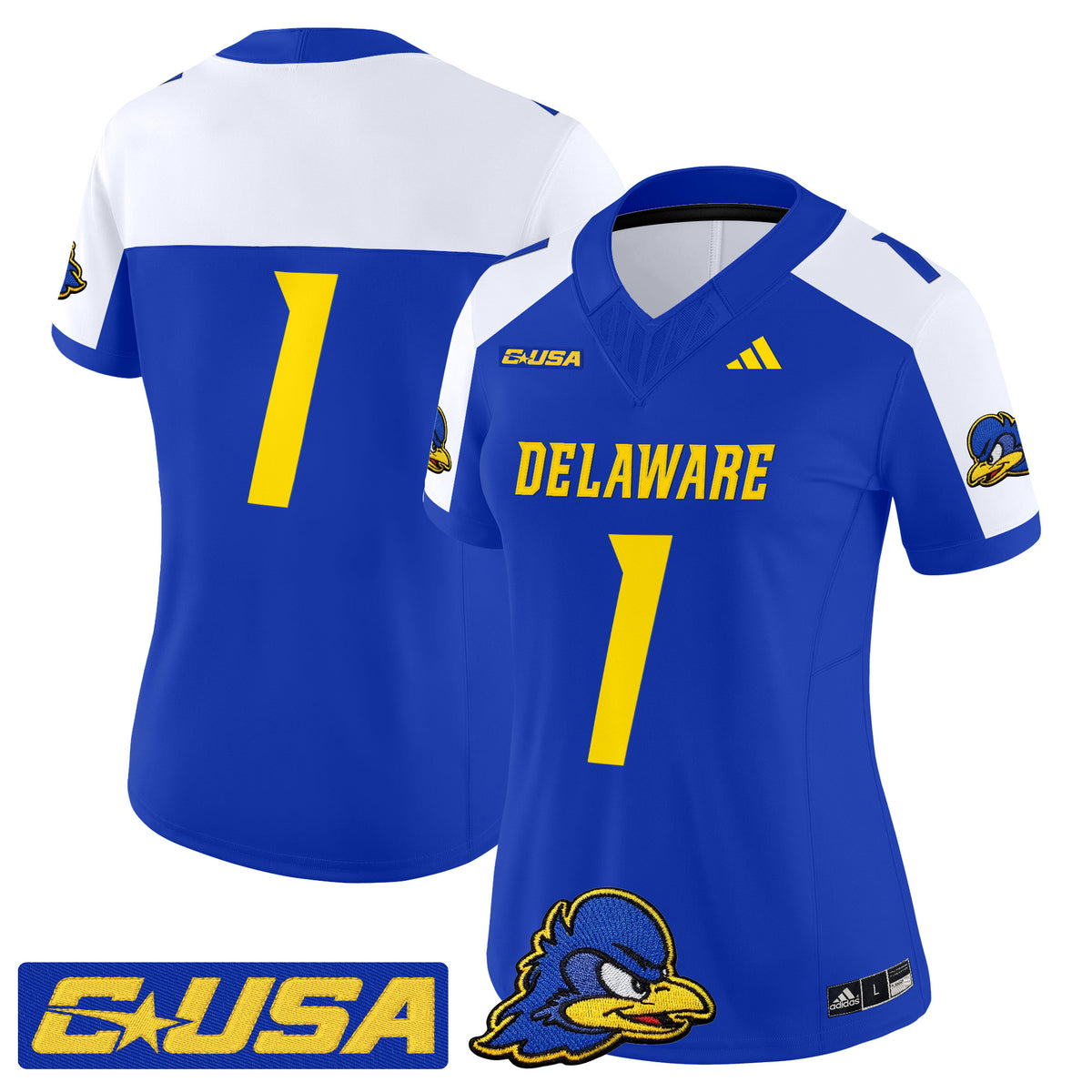 Women's Delaware Blue Hens 2025 Vapor Limited Jersey - All Stitched