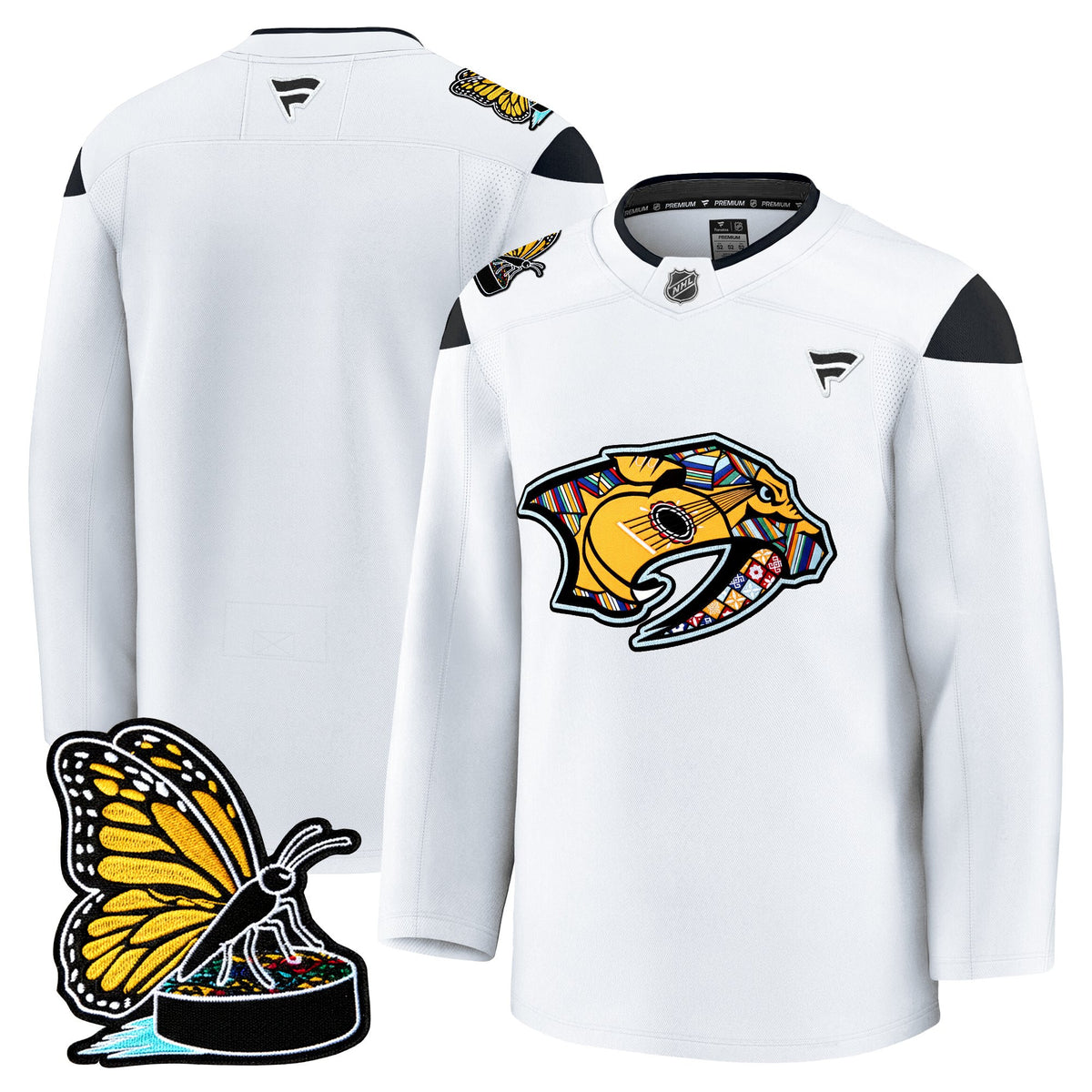 Men's Nashville Predators 2025 Hispanic Music Heritage Night Premium Jersey - All Stitched