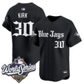 Men's Toronto Blue Jays 2025 World Series Vapor Premier Limited Jersey V2 - Gothic North Edition - All Stitched