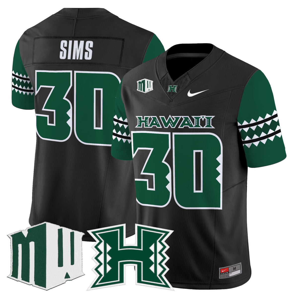 Men's Hawai'i Rainbow Warriors 2025 Vapor Limited Jersey - All Stitched