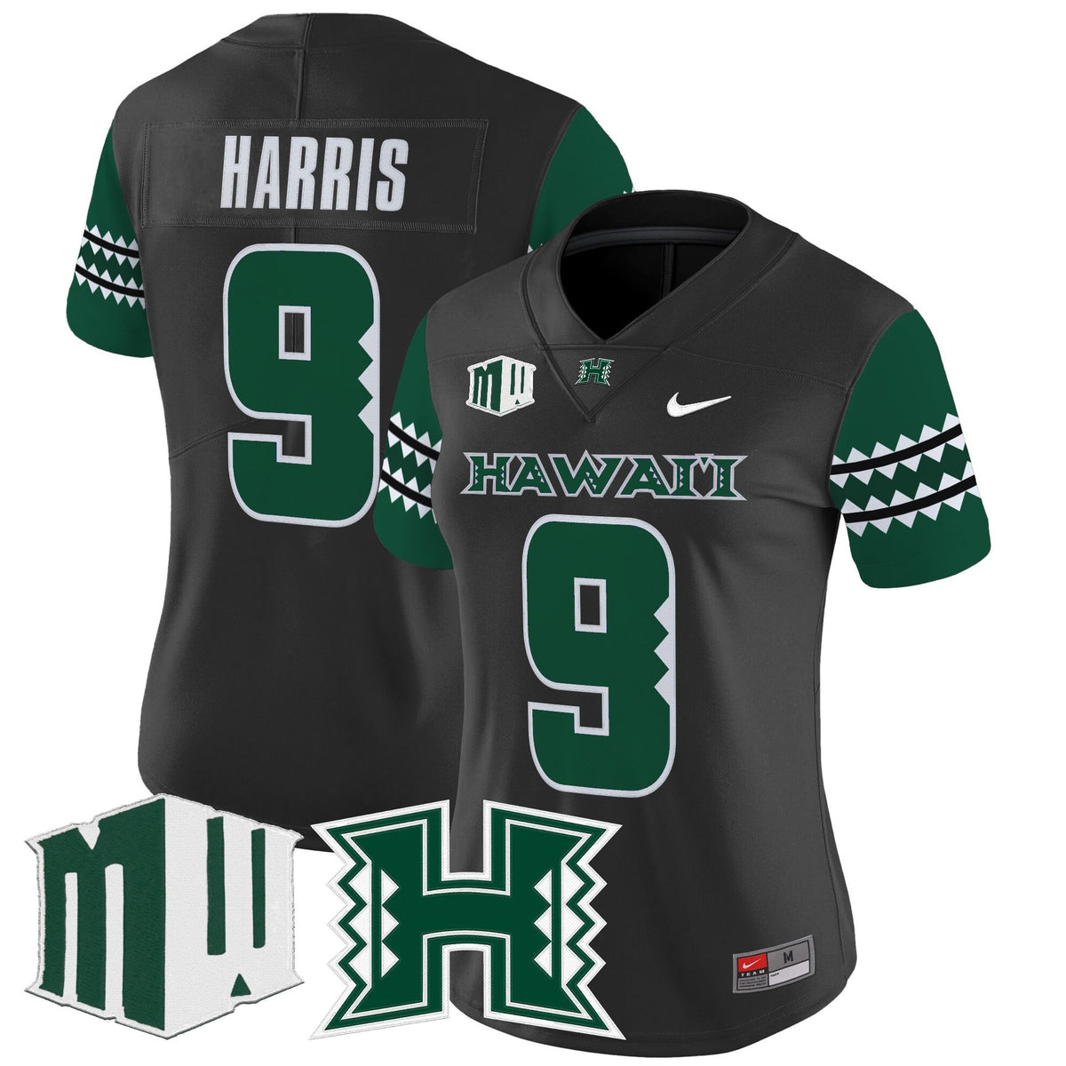 Women's Hawai'i Rainbow Warriors 2025 Vapor Limited Jersey - All Stitched