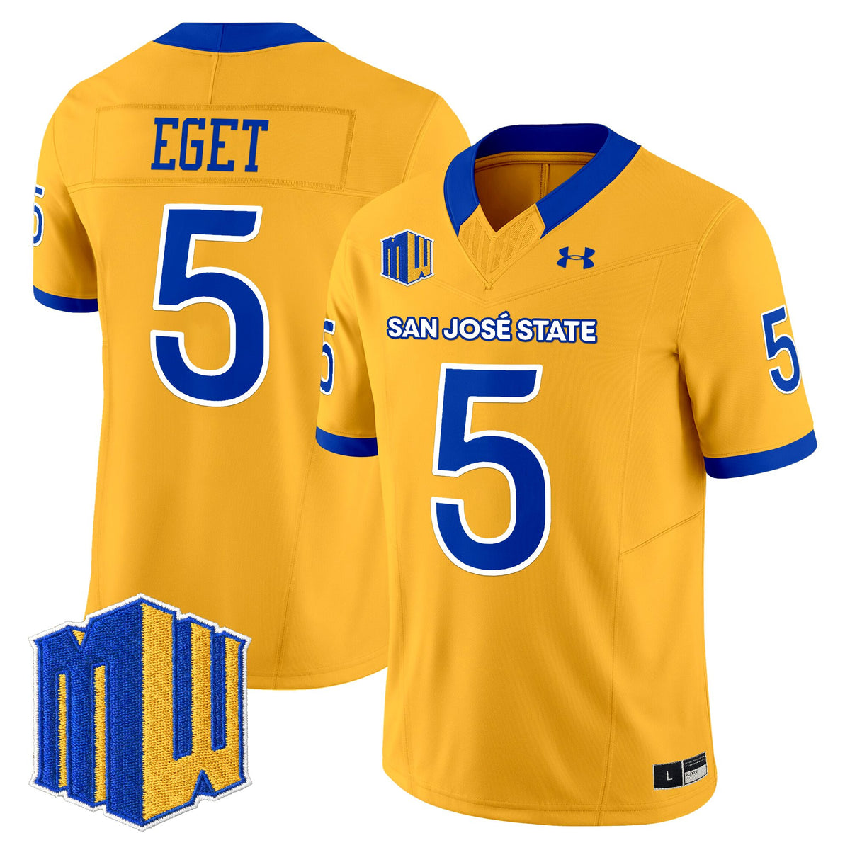 Men's San José State Spartans 2025 Vapor Limited Jersey - All Stitched
