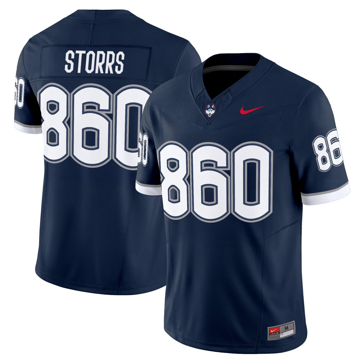 Men's UConn Huskies 2025 Vapor Limited Jersey - All Stitched