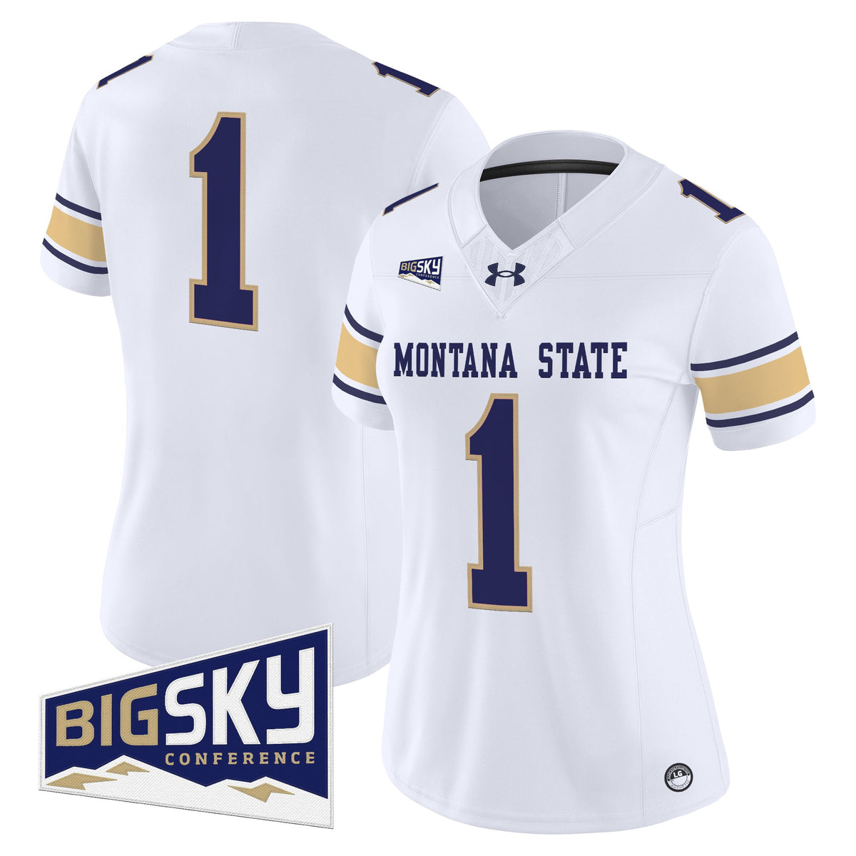 Women's Montana State Bobcats 2025 Vapor Limited Jersey - All Stitched