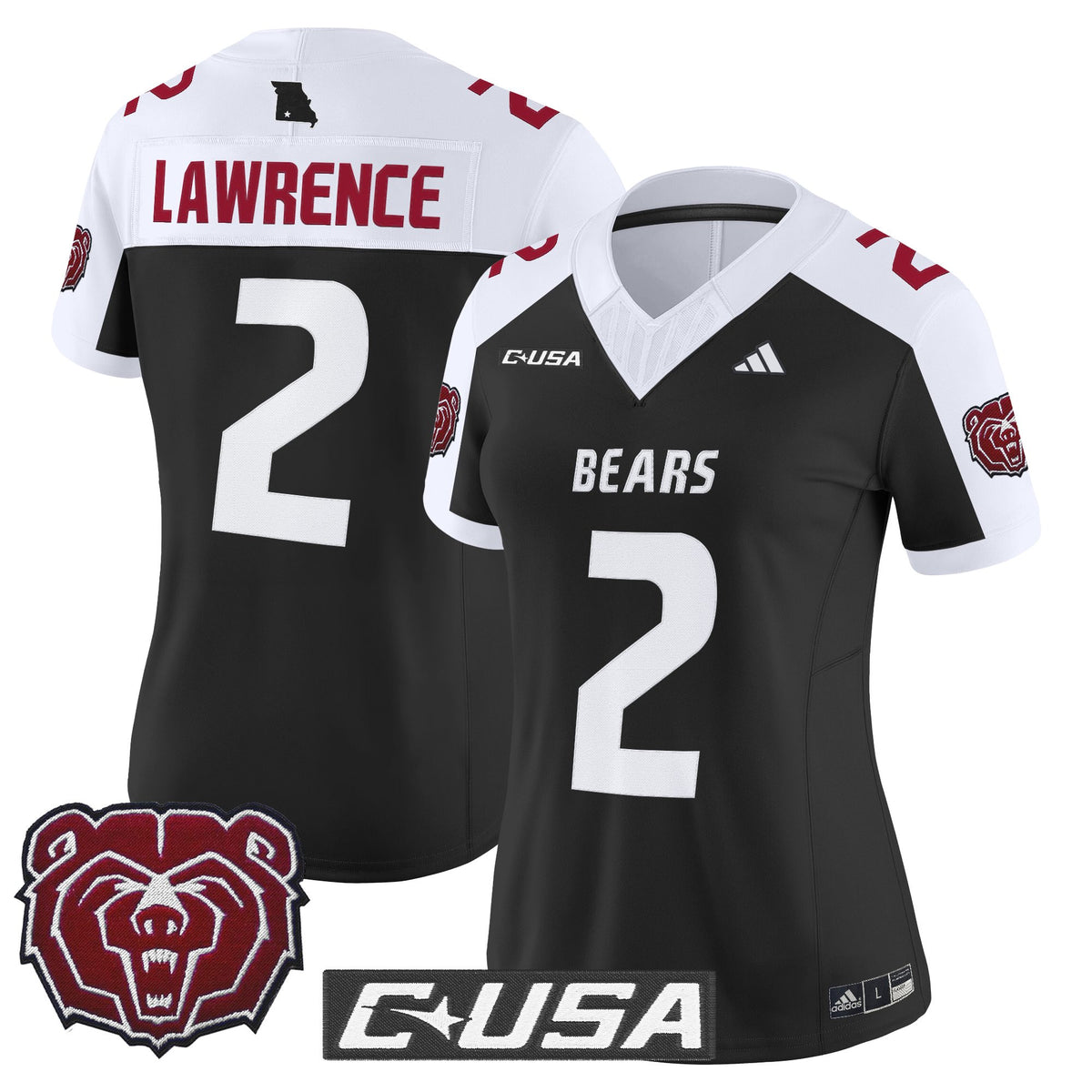 Women's Missouri State Bears 2025 Vapor Limited Jersey - All Stitched