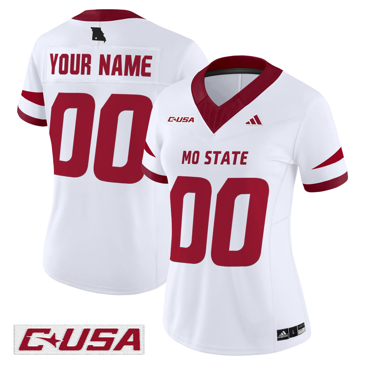 Missouri State Bears 2025 Vapor Limited Custom Jersey - All Stitched