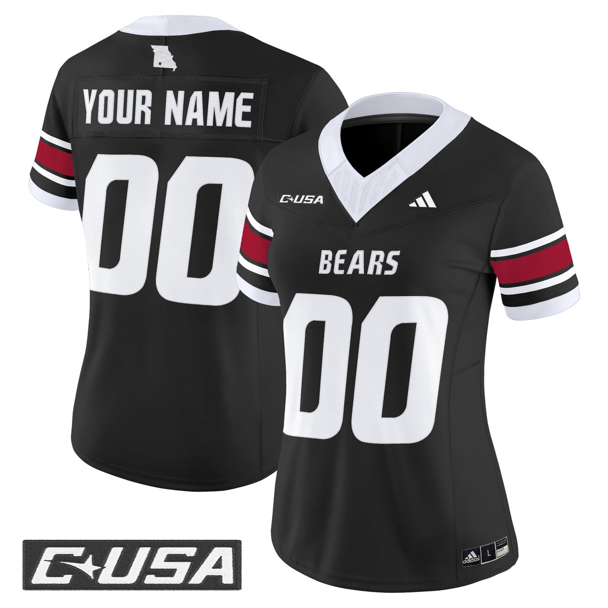 Missouri State Bears 2025 Vapor Limited Custom Jersey - All Stitched