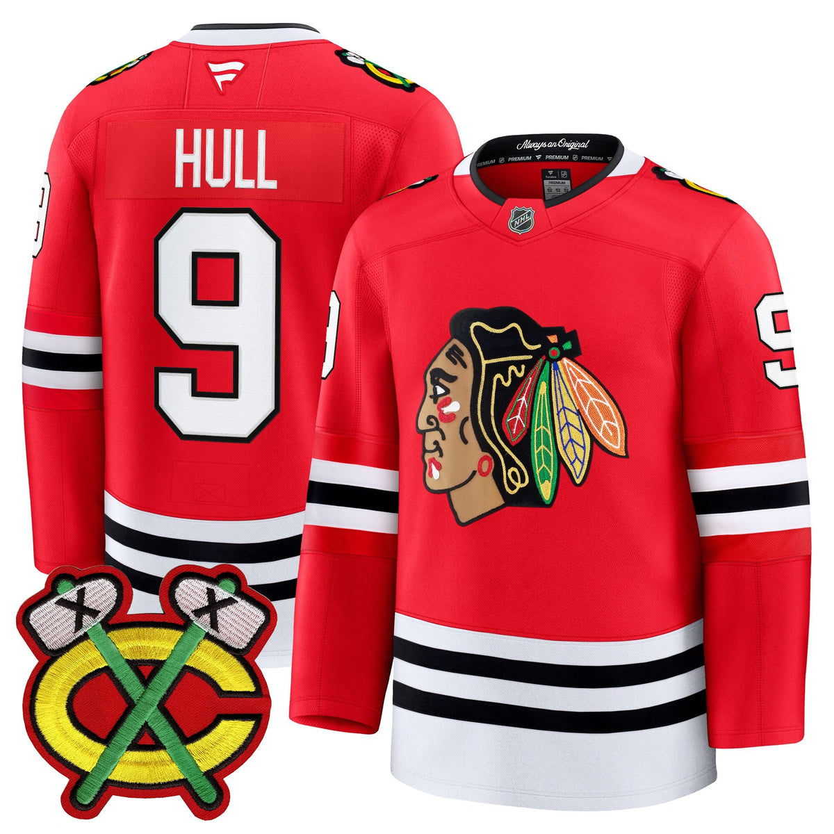 Men's Chicago Blackhawks 2025/26 Premium Jersey - All Stitched