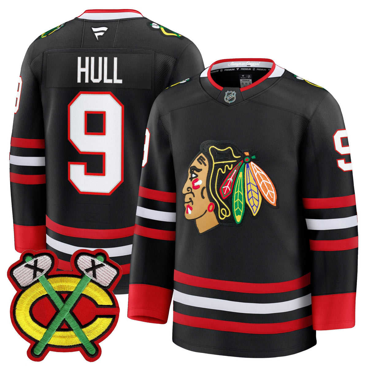 Men's Chicago Blackhawks 2025/26 Premium Jersey - All Stitched