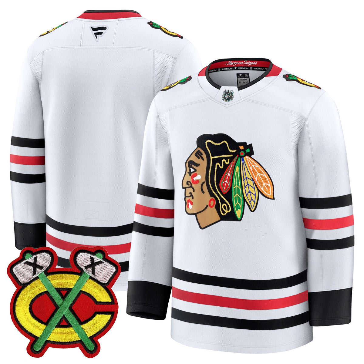 Men's Chicago Blackhawks 2025/26 Premium Jersey - All Stitched
