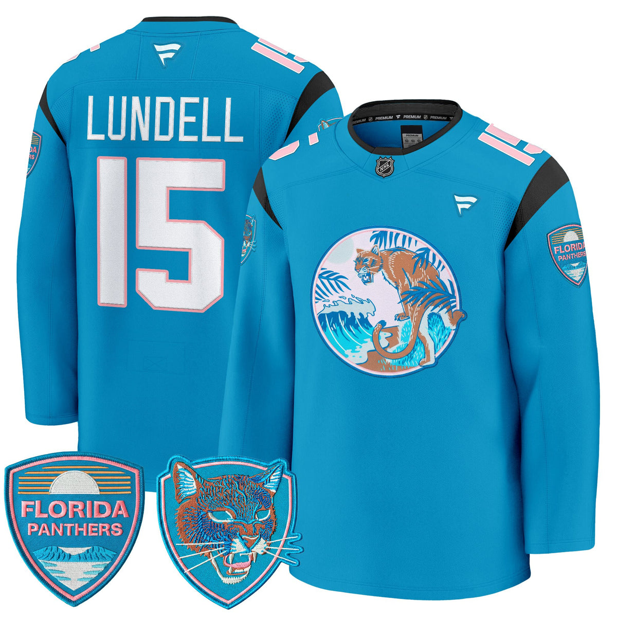 Florida Panthers "SoFlo Night Edition" Premium Jersey - Stitched