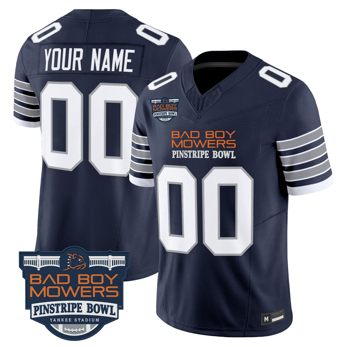 Penn State Nittany Lions 2025 Pinstripe Bowl Vapor Limited Custom Jersey - All Stitched