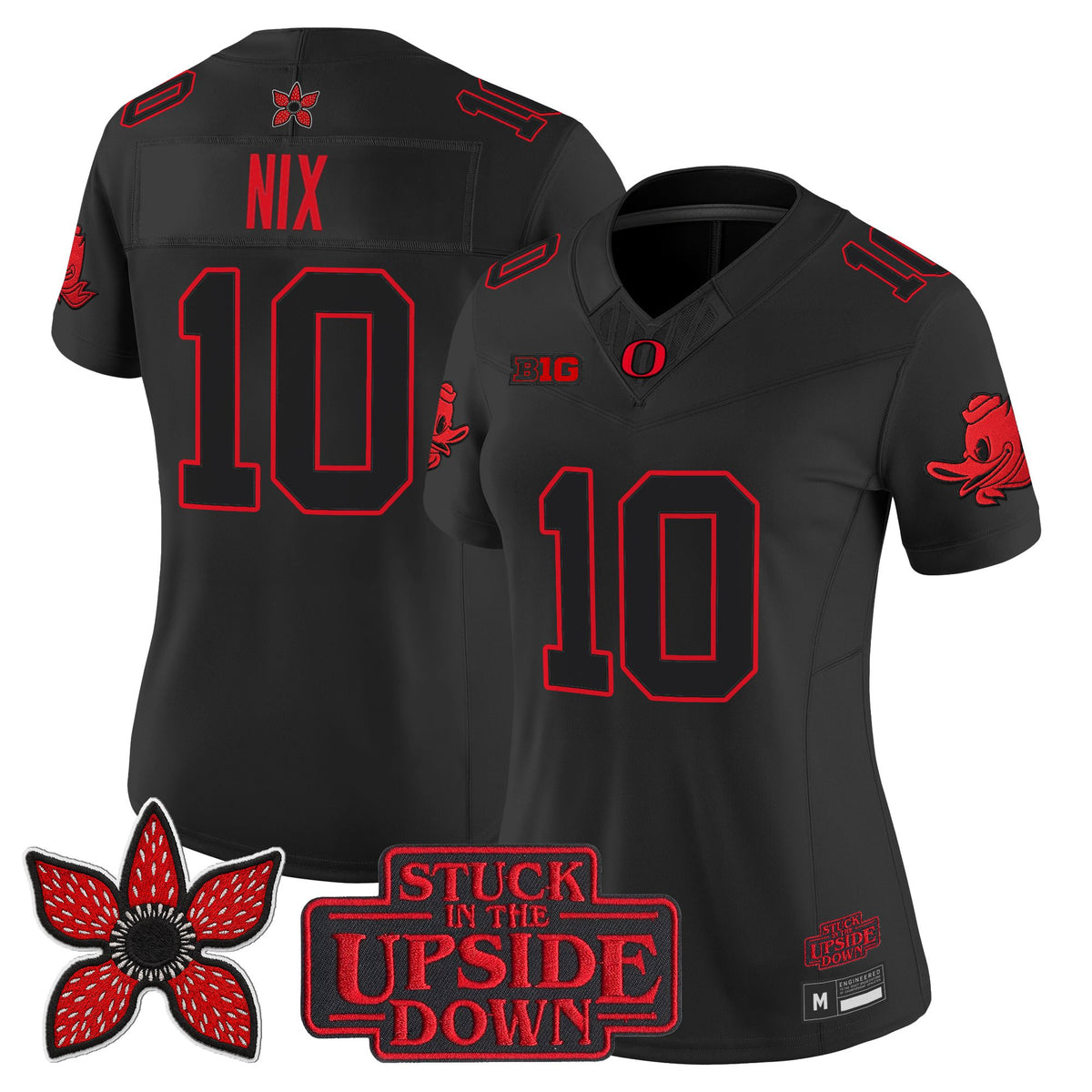 Oregon Ducks 'Stranger Things Edition' Vapor Limited Jersey - All Stitched