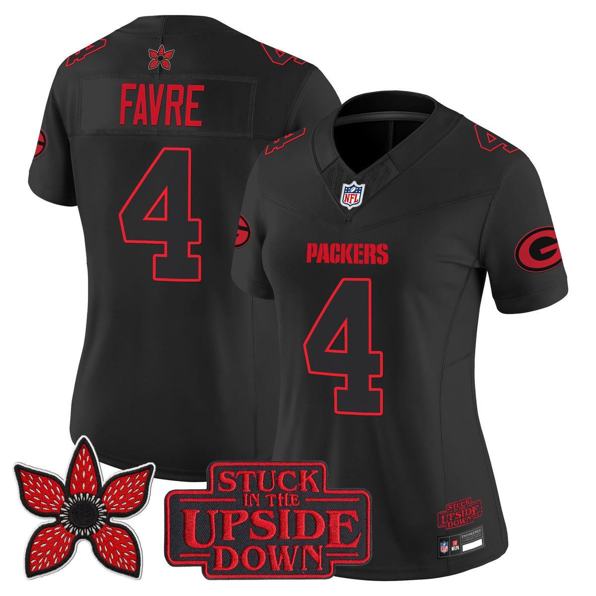 Green Bay Packers 'Stranger Things Edition' Vapor Limited Jersey - All Stitched