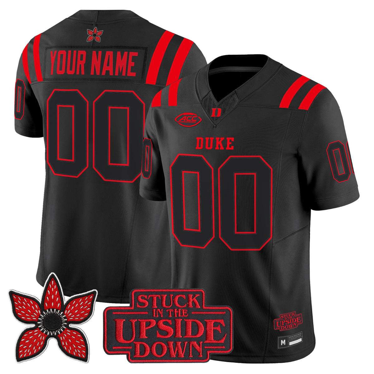 Duke Blue Devils 'Stranger Things Edition' Vapor Limited Custom Jersey - All Stitched