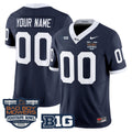Penn State Nittany Lions Throwback Vapor Limited Custom Jersey - Pinstripe Bowl Patch - All Stitched