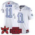 Men's Buffalo Bills 'Stranger Things Edition' Vapor Limited Jersey V2 - All Stitched