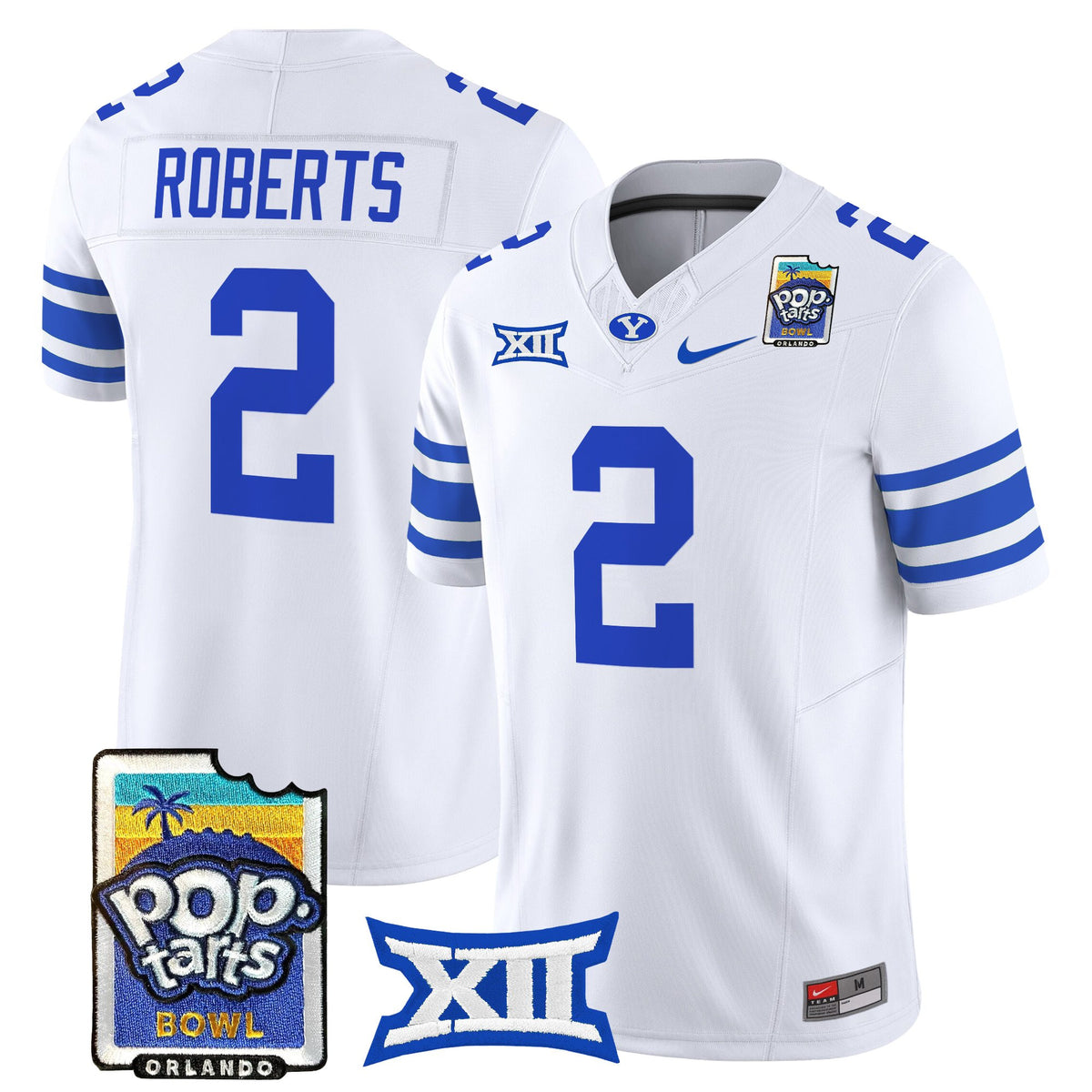 Men's BYU Cougars 2025 Pop-Tarts Bowl Vapor Limited Jersey - All Stitched