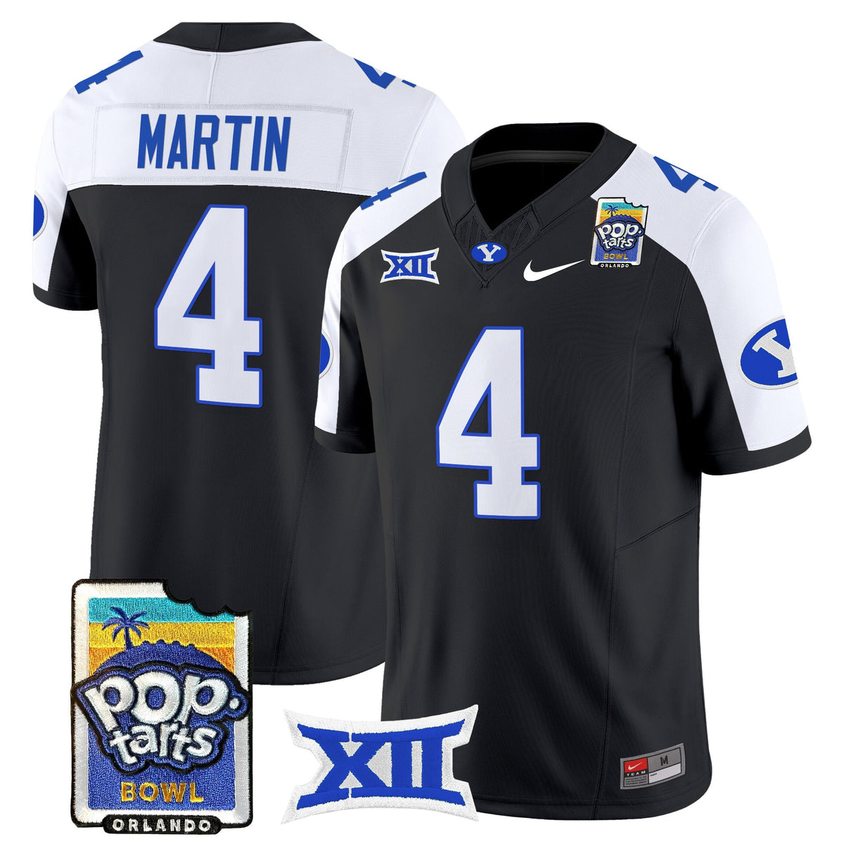 Men's BYU Cougars 2025 Pop-Tarts Bowl Vapor Limited Jersey - All Stitched