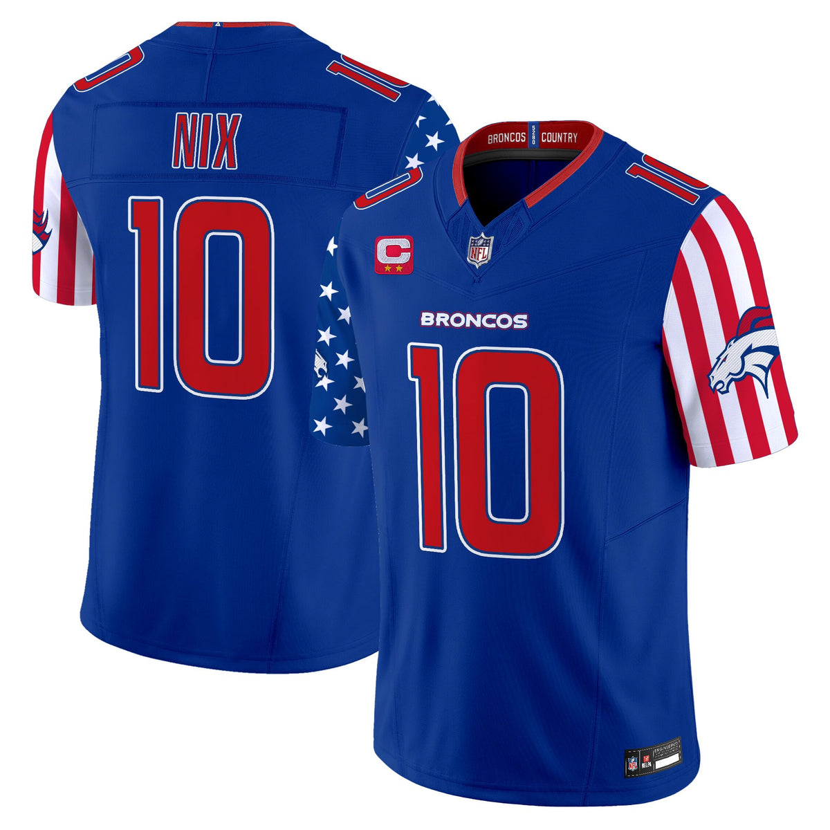 Men's Denver Broncos "America250 Edition" Vapor Limited Jersey - All Stitched
