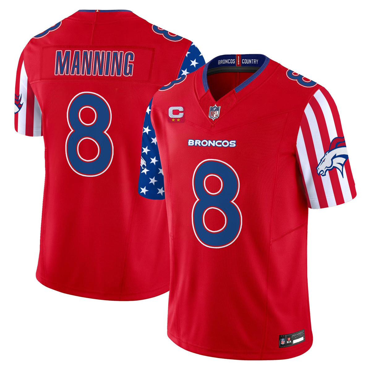 Men's Denver Broncos "America250 Edition" Vapor Limited Jersey - All Stitched