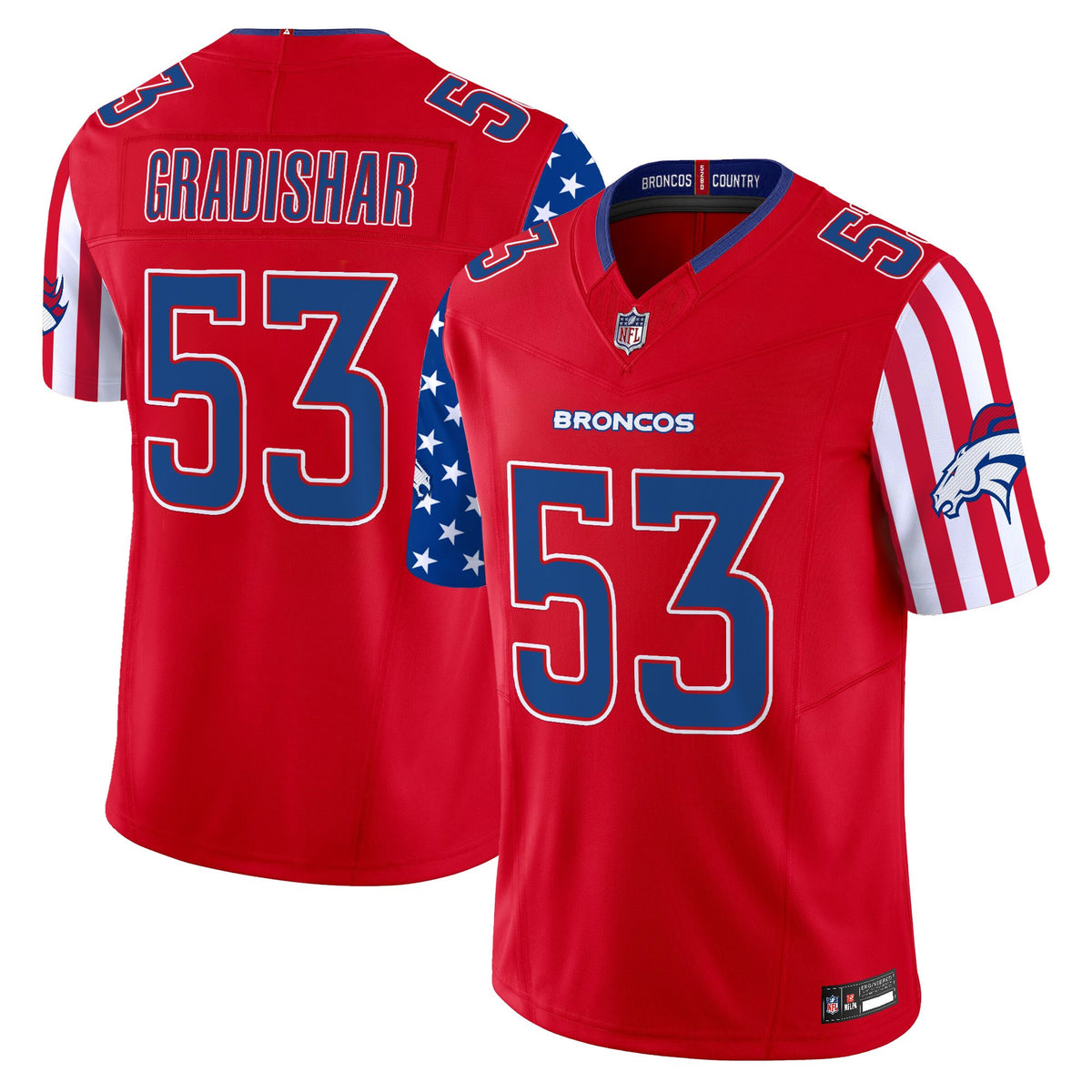 Men's Denver Broncos "America250 Edition" Vapor Limited Jersey - All Stitched