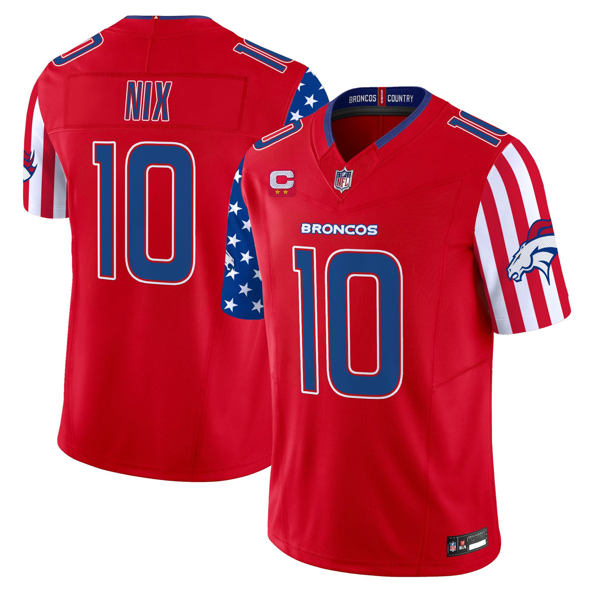 Men's Denver Broncos "America250 Edition" Vapor Limited Jersey - All Stitched