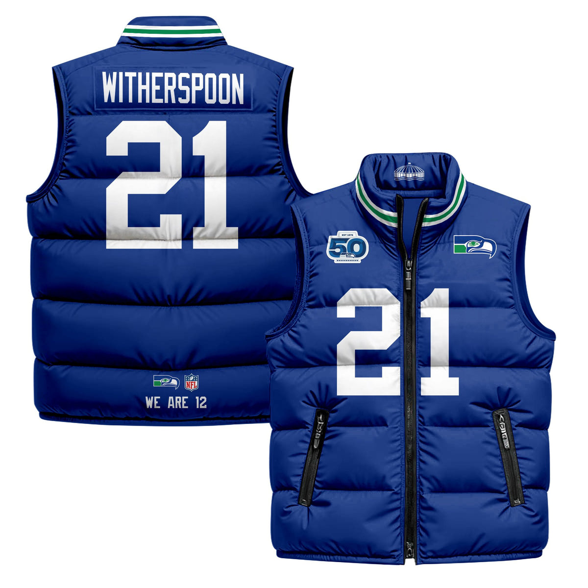 Seattle Seahawks 2026 Puffer Vest