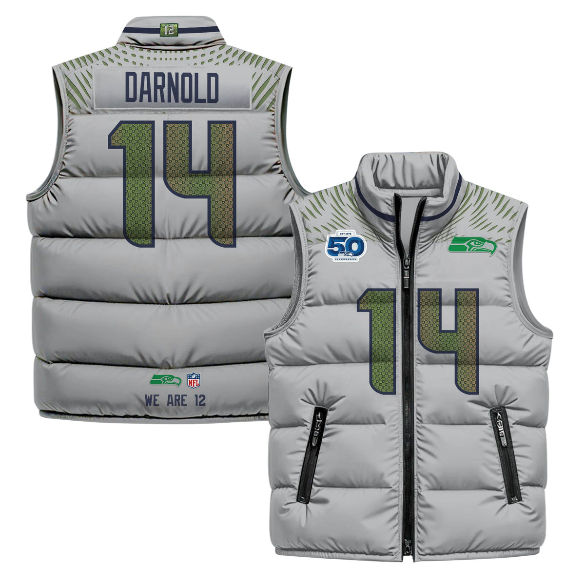 Seattle Seahawks 2026 Puffer Vest