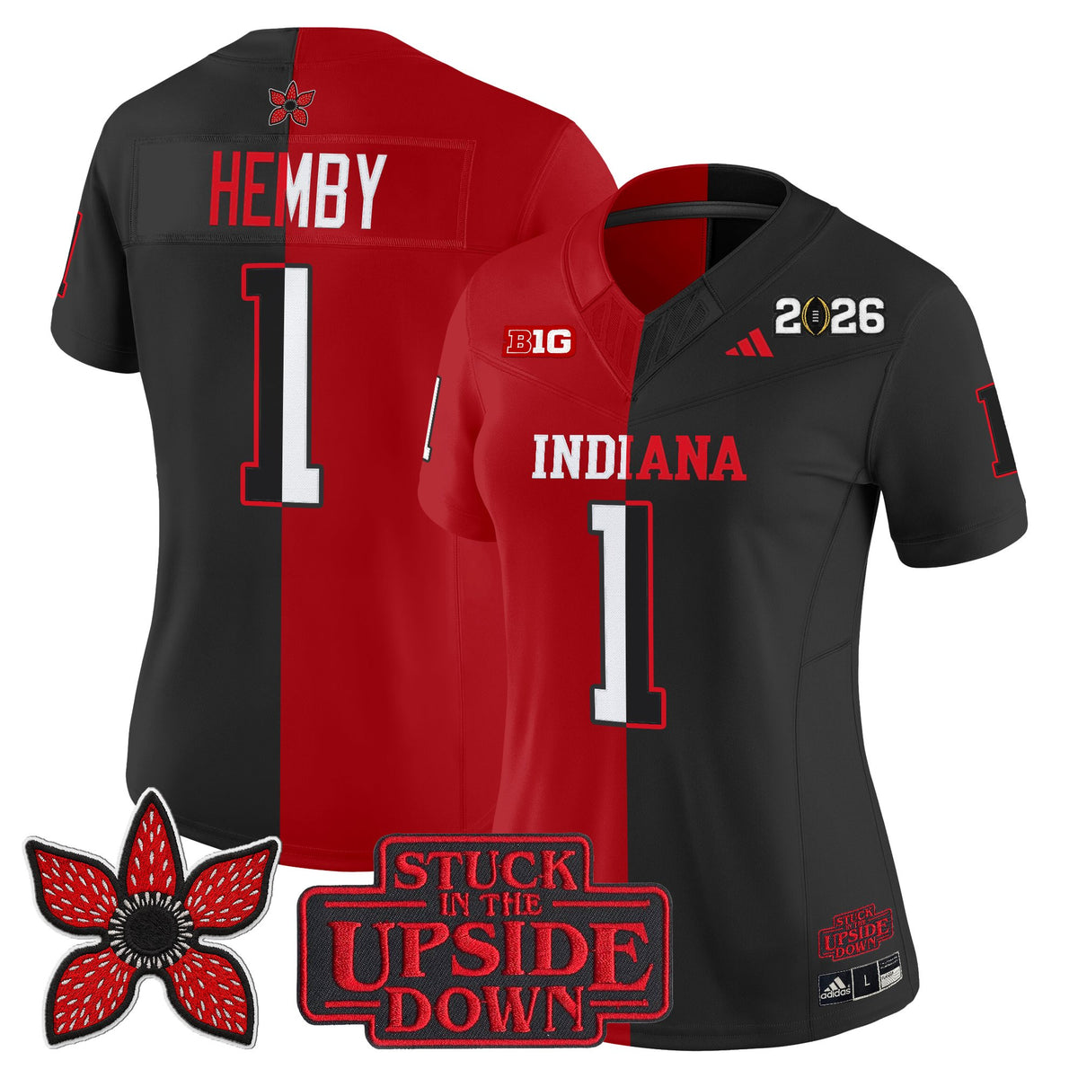 Indiana Hoosiers 'Upside Down Edition' Vapor Limited Jersey - All Stitched